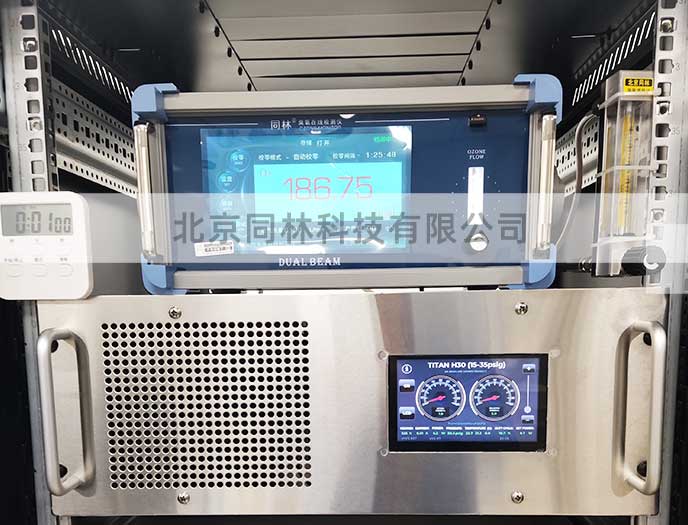 TITAN H30 机架式臭氧发生器调试现场